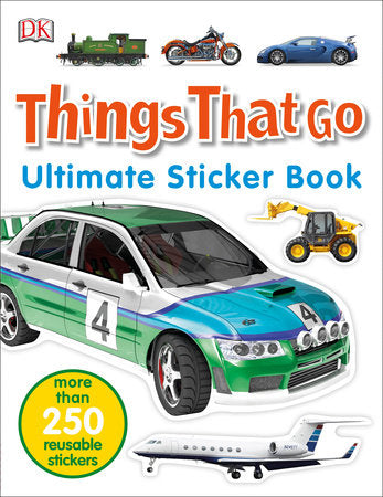 Ultimate Sticker Book Things That Go