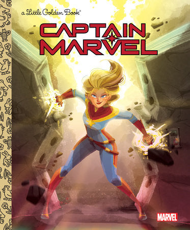 Little Golden Book Captain Marvel