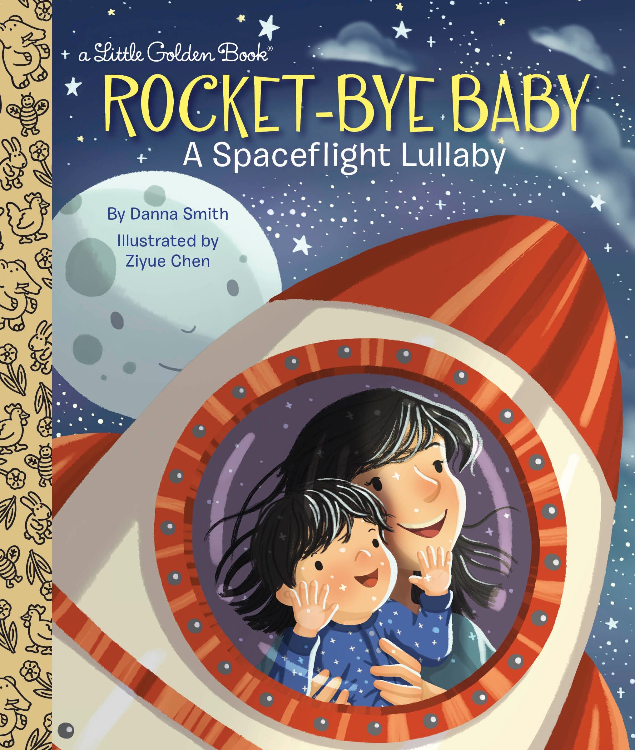 Little Golden Book Rocket Bye Baby