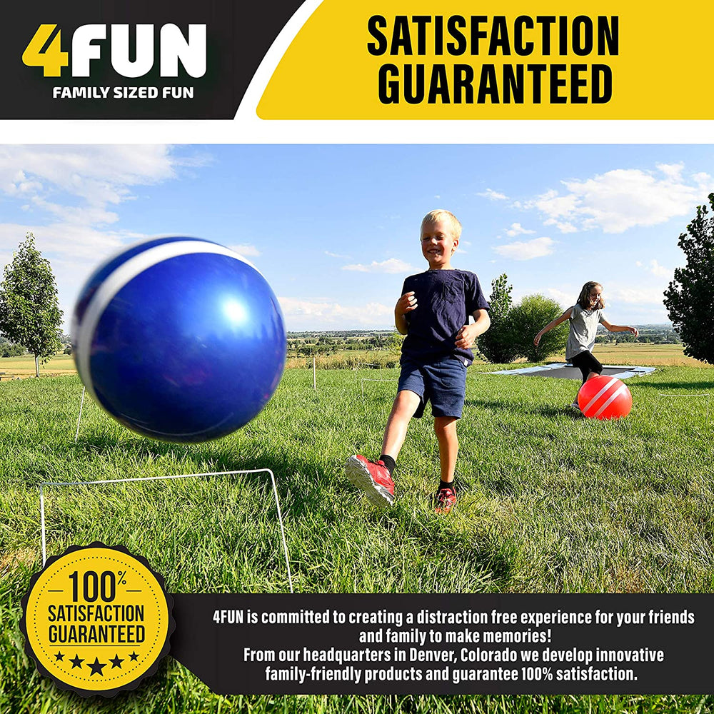 4Fun Wicket Giant Kick Croquet