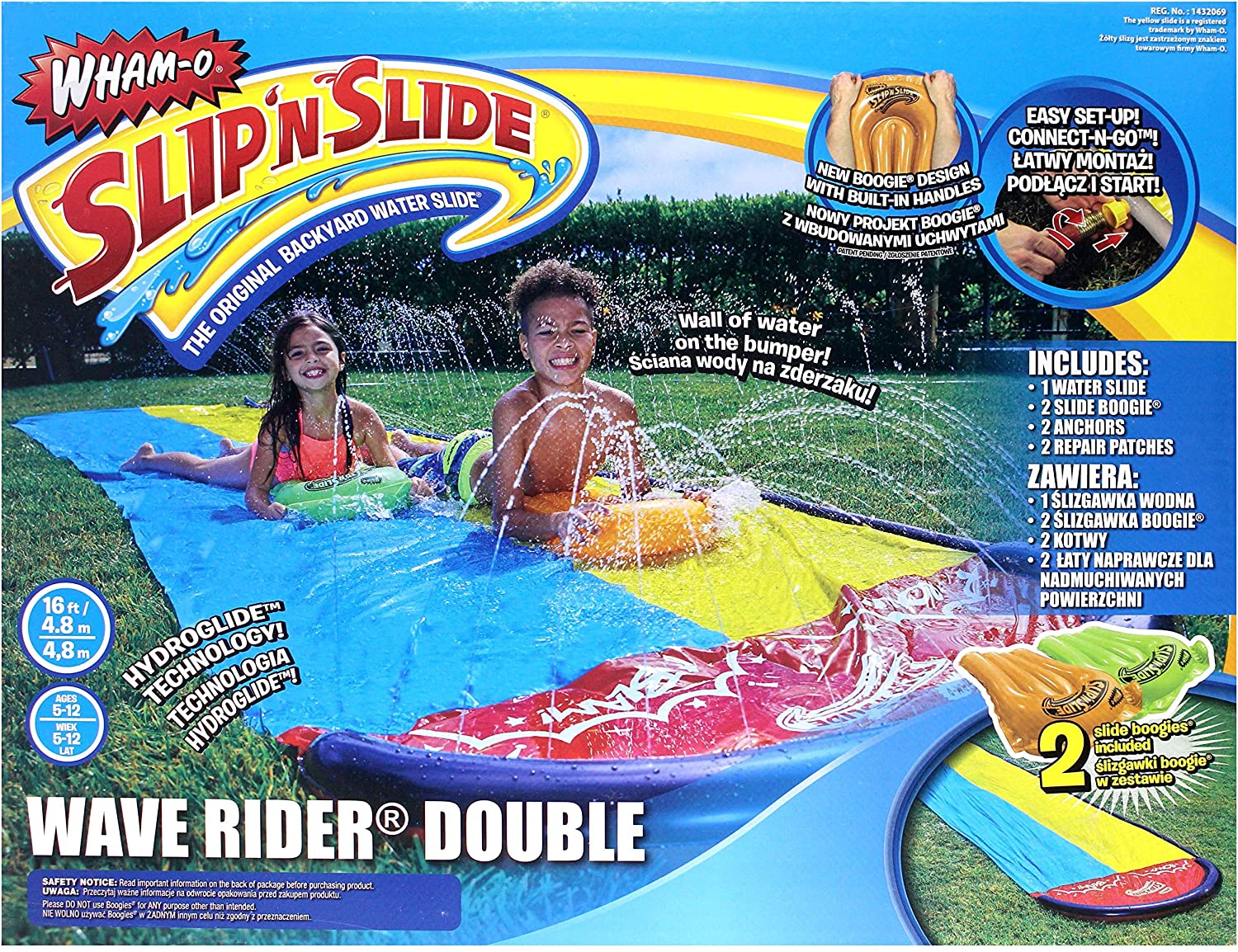 Slip & Slide Double Wave Rider