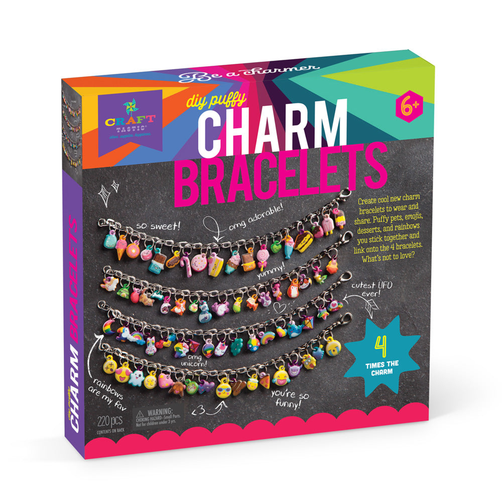 Craft-Tastic® Diy Puffy Charm Bracelets