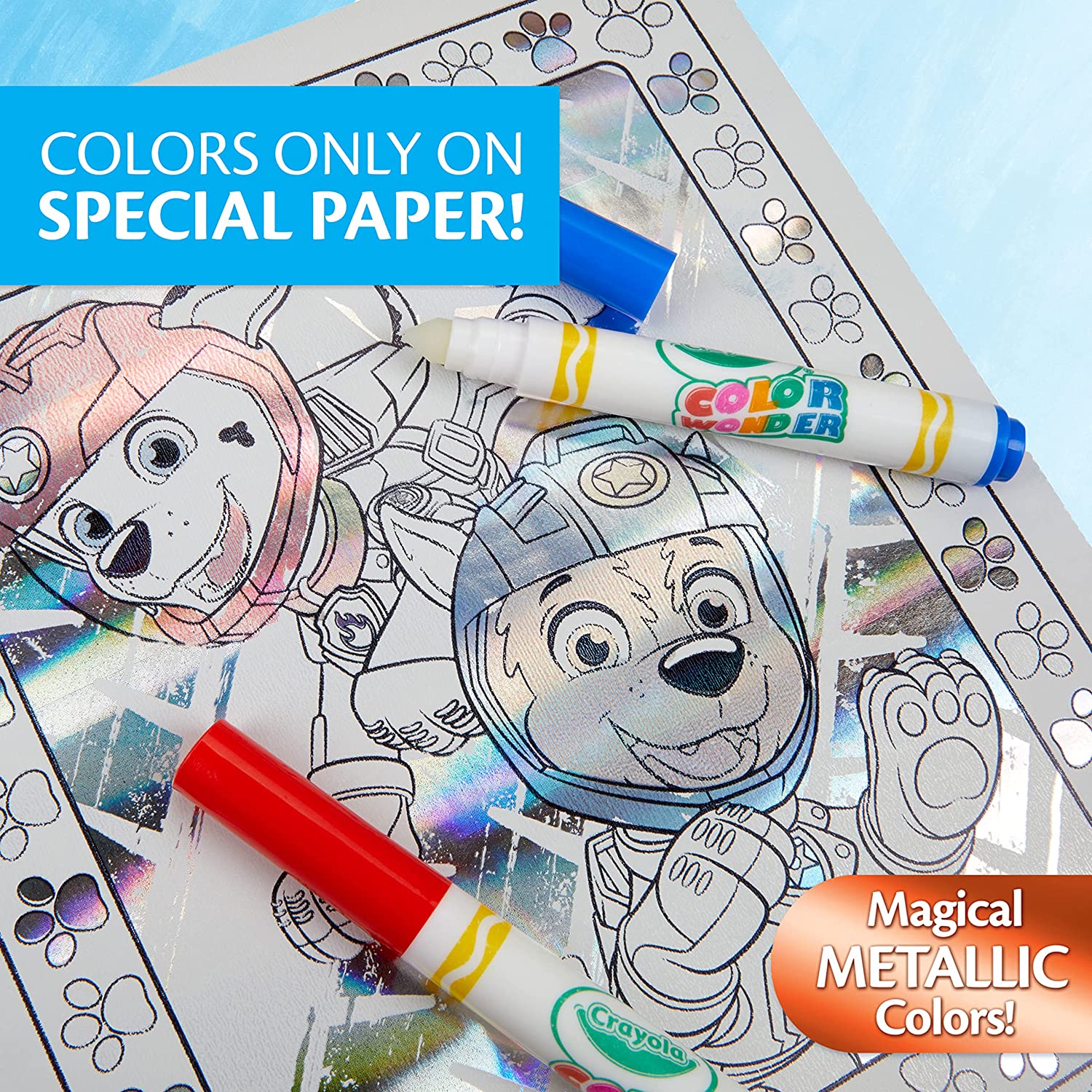 Color Wonder Paw Patrol - Metallic Paper