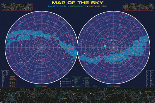 Map Of The Sky Poster