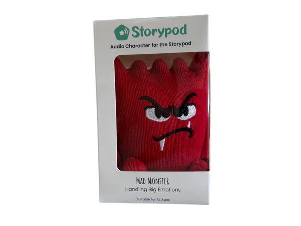 Mad Monster Yarn Plush Storypod