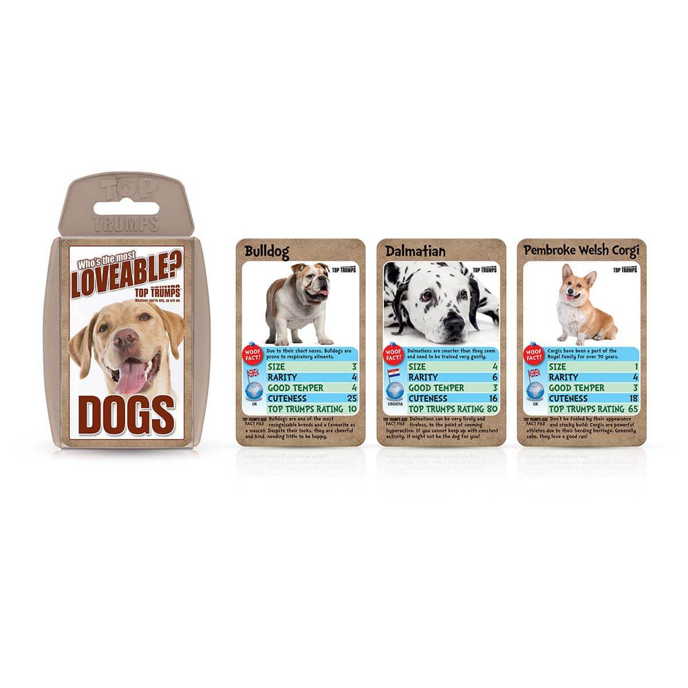 TOP TRUMPS LOVEABLE DOGS