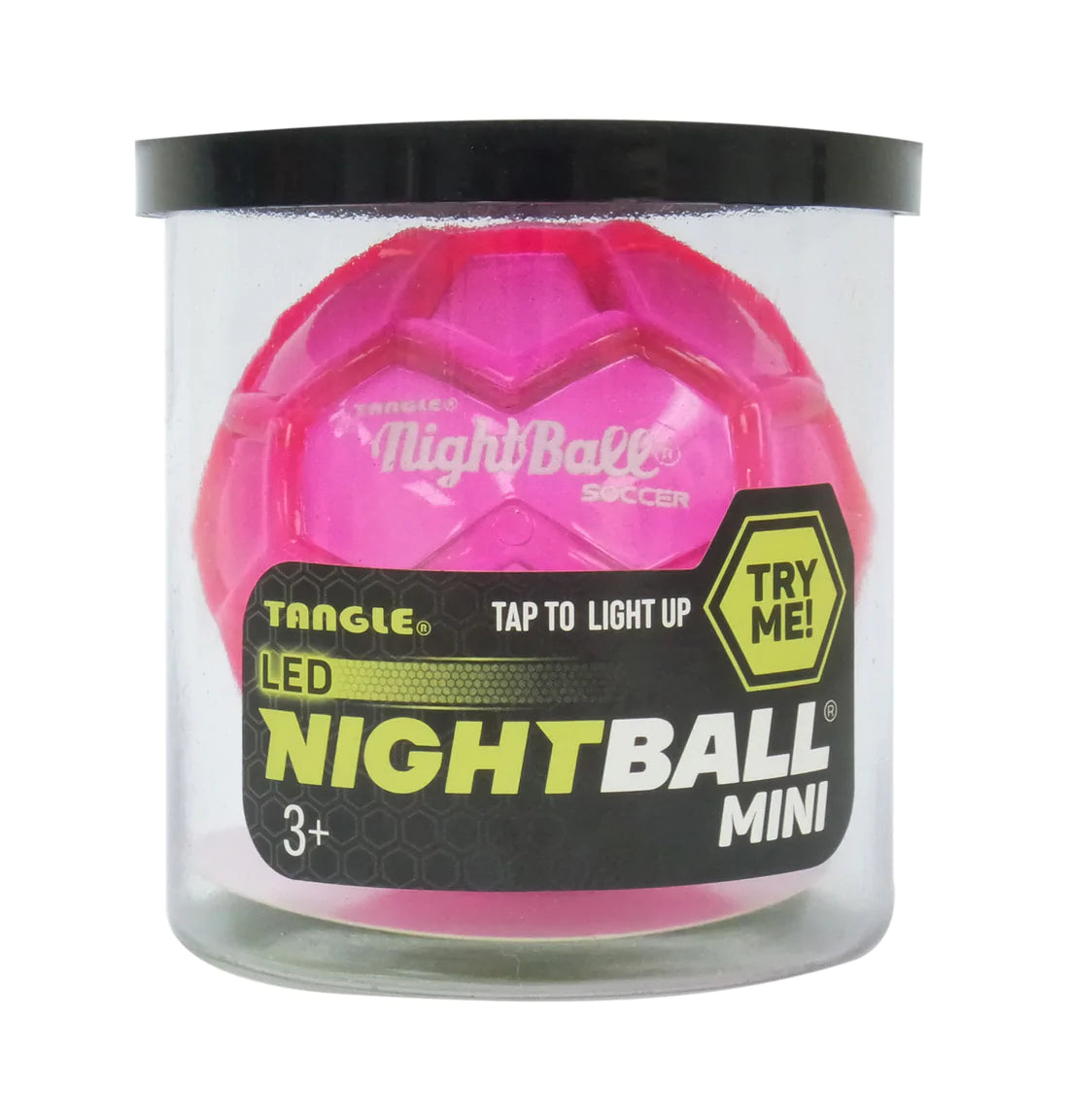 Mini NightBall - Teal/Pink/Orange/Black