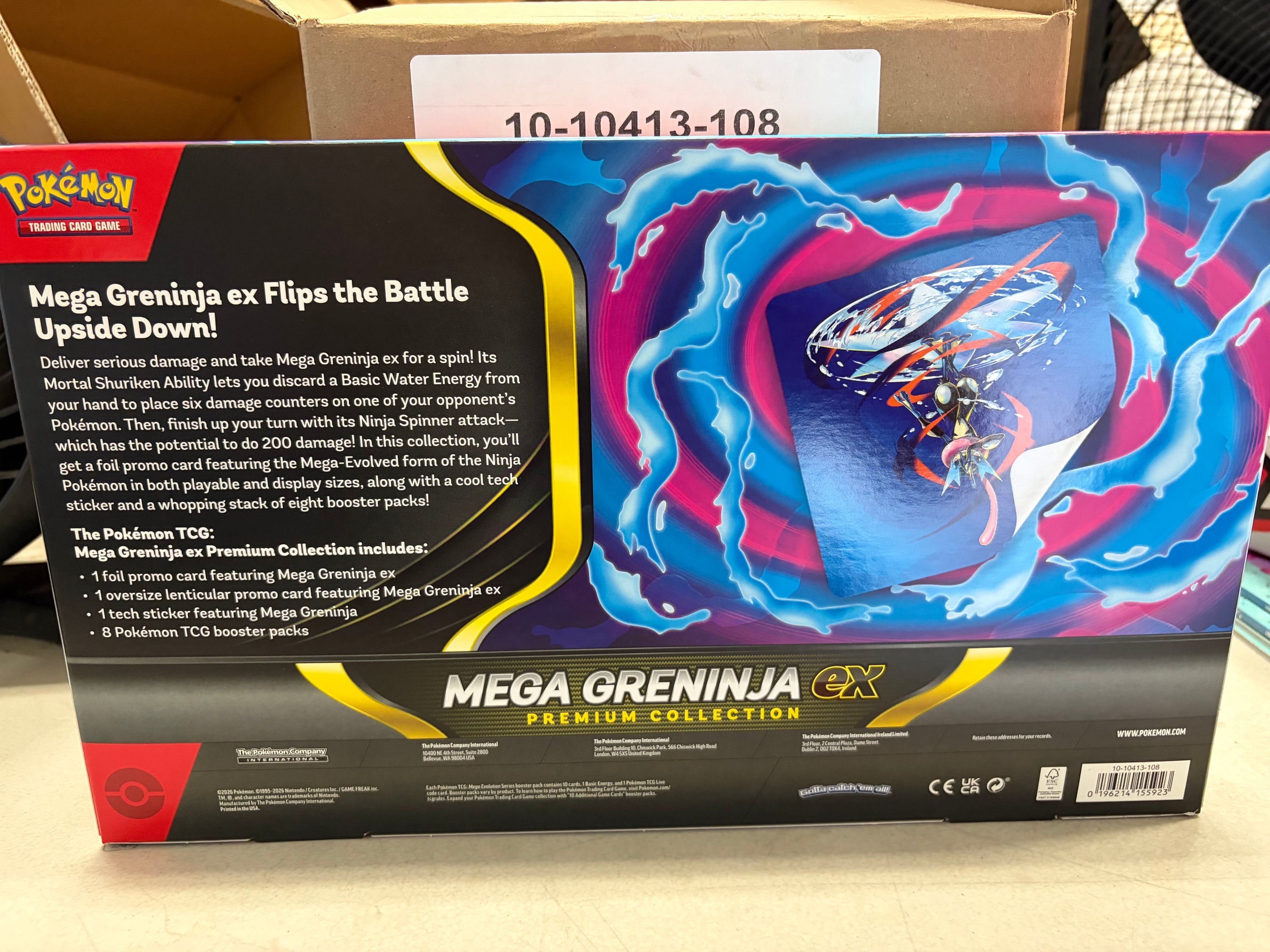 POKEMON: Mega Greninja Ex Premium Collection : PKU10413