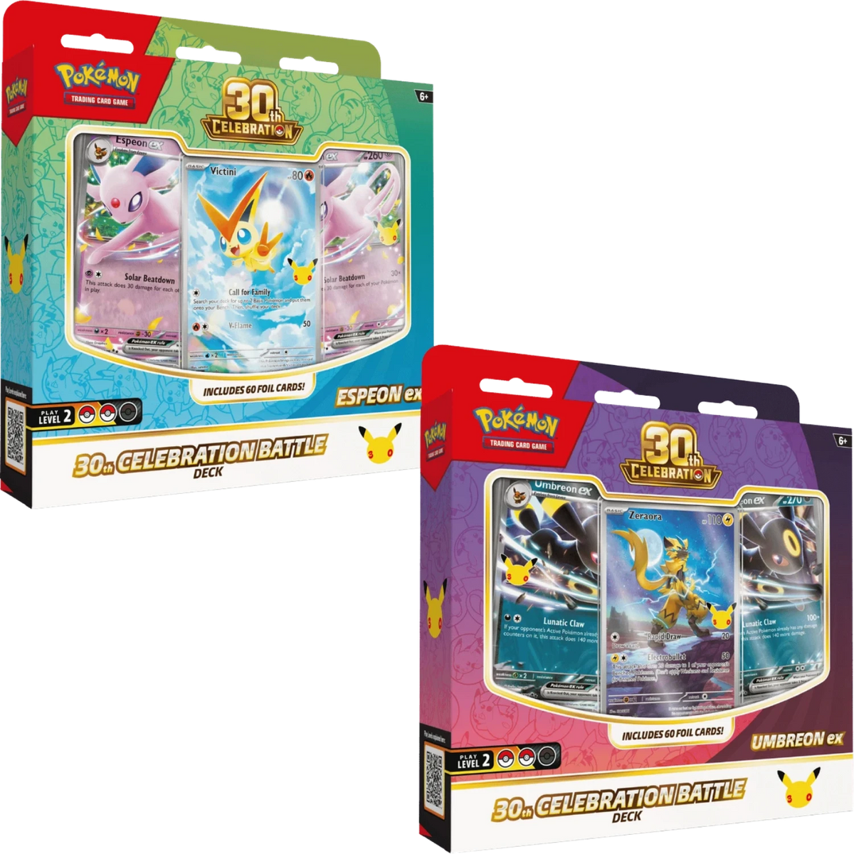 Pokémon 30th Celebration Battle Deck : PKU10468 : Price per 1 piece.