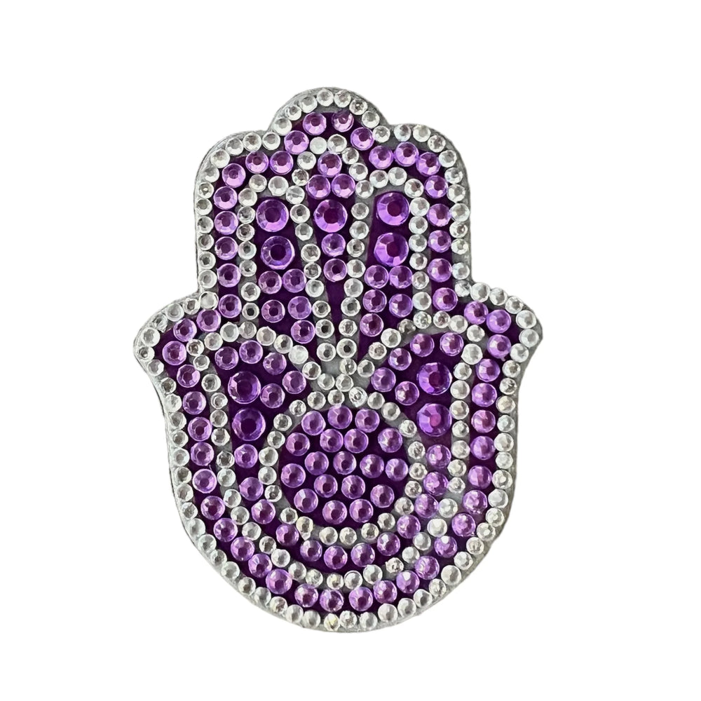 Purple Hamsa