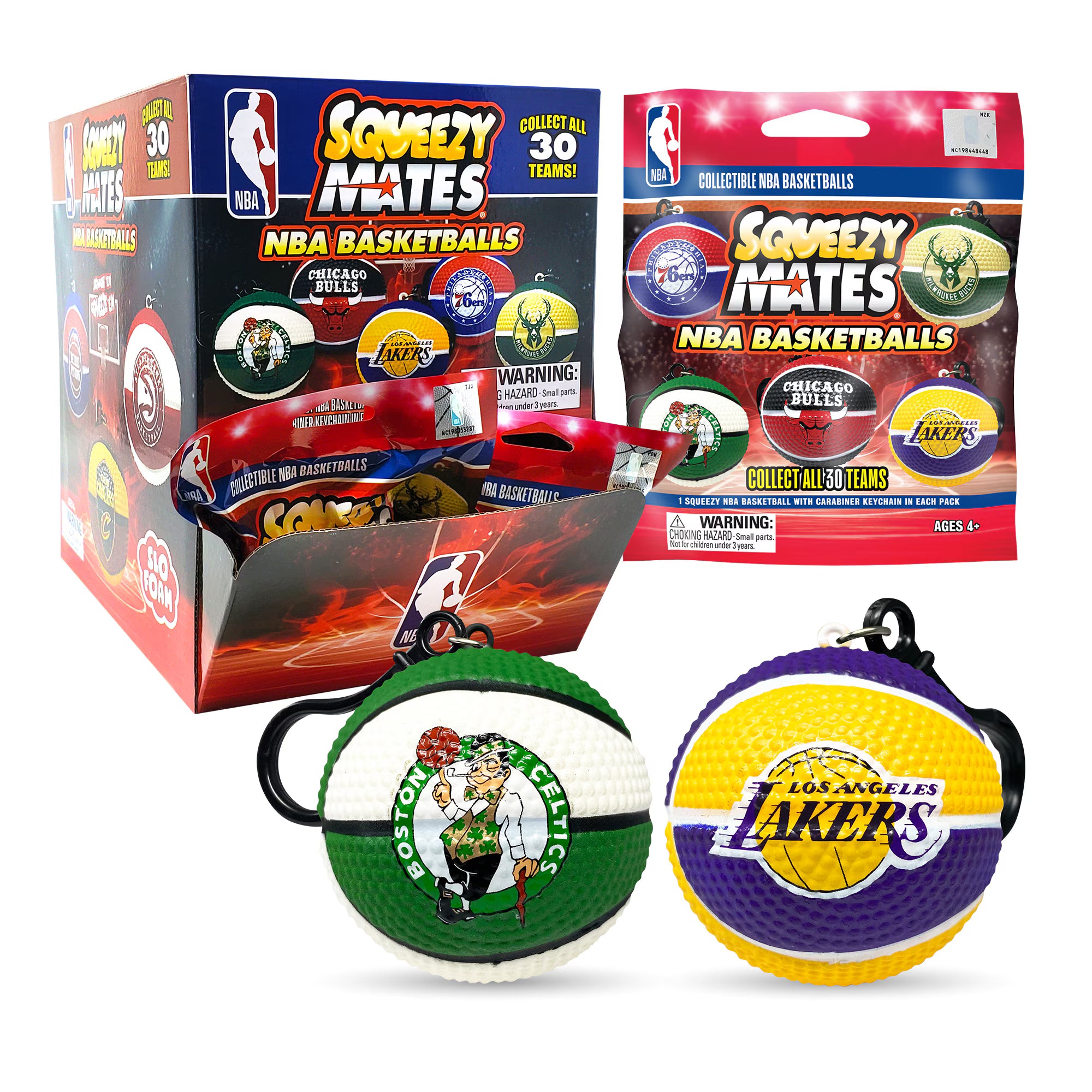 SqueezyMate NBA Basketballs Series 1