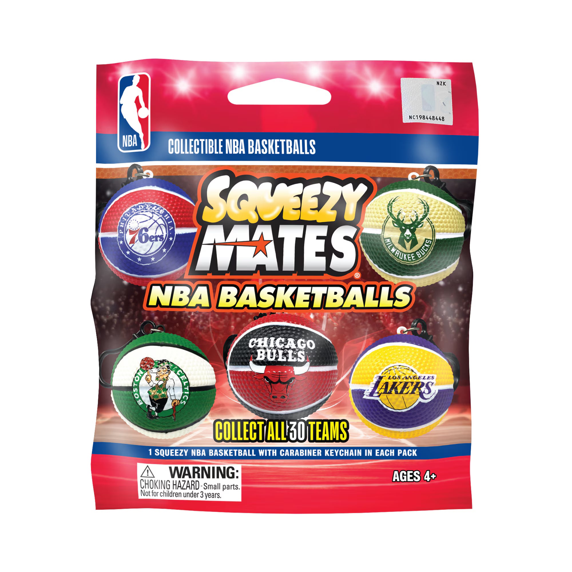 SqueezyMate NBA Basketballs Series 1