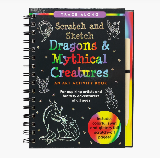 Scratch and Sketch Dragons & Mythical Creatures