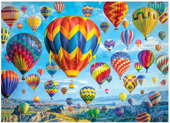 1000pc(R) Balloons in Flight