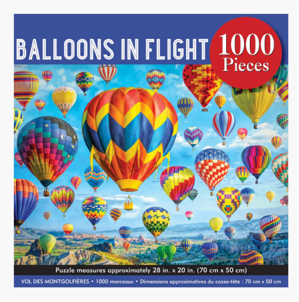 1000pc(R) Balloons in Flight