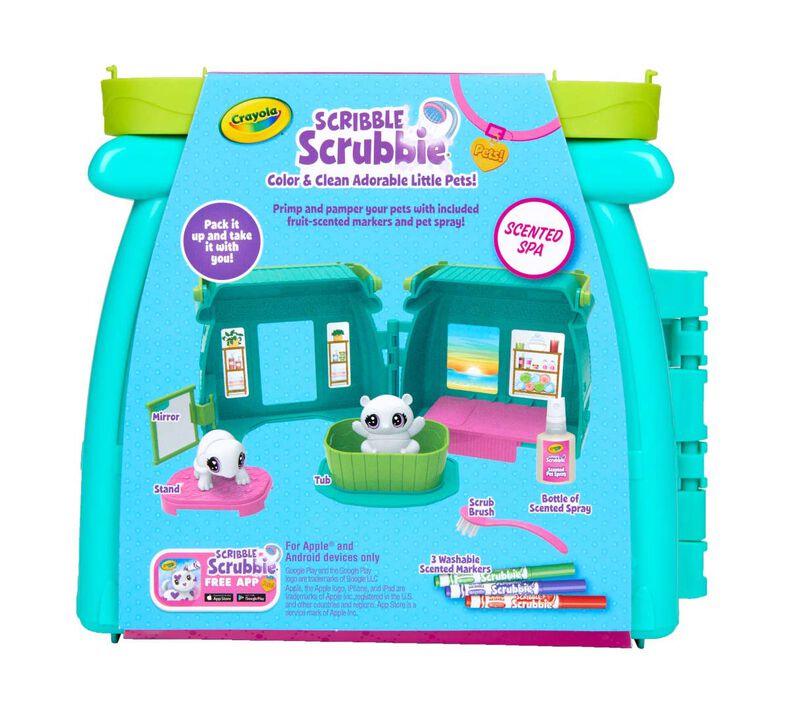 Scribble Scrubbie Pets Scented Spa