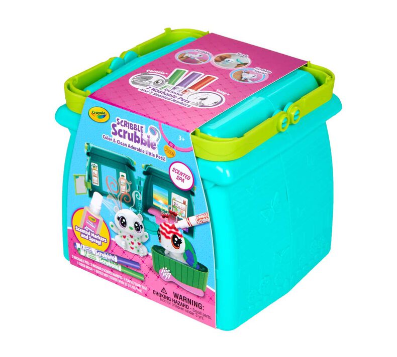 Scribble Scrubbie Pets Scented Spa Playset