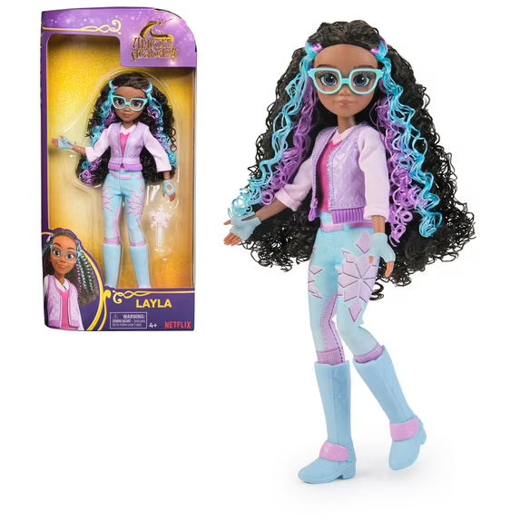 9.5In Unicorn Academy Layla Doll