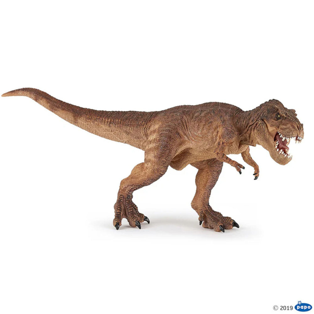 Papo Brown Running T-Rex Dinosaur