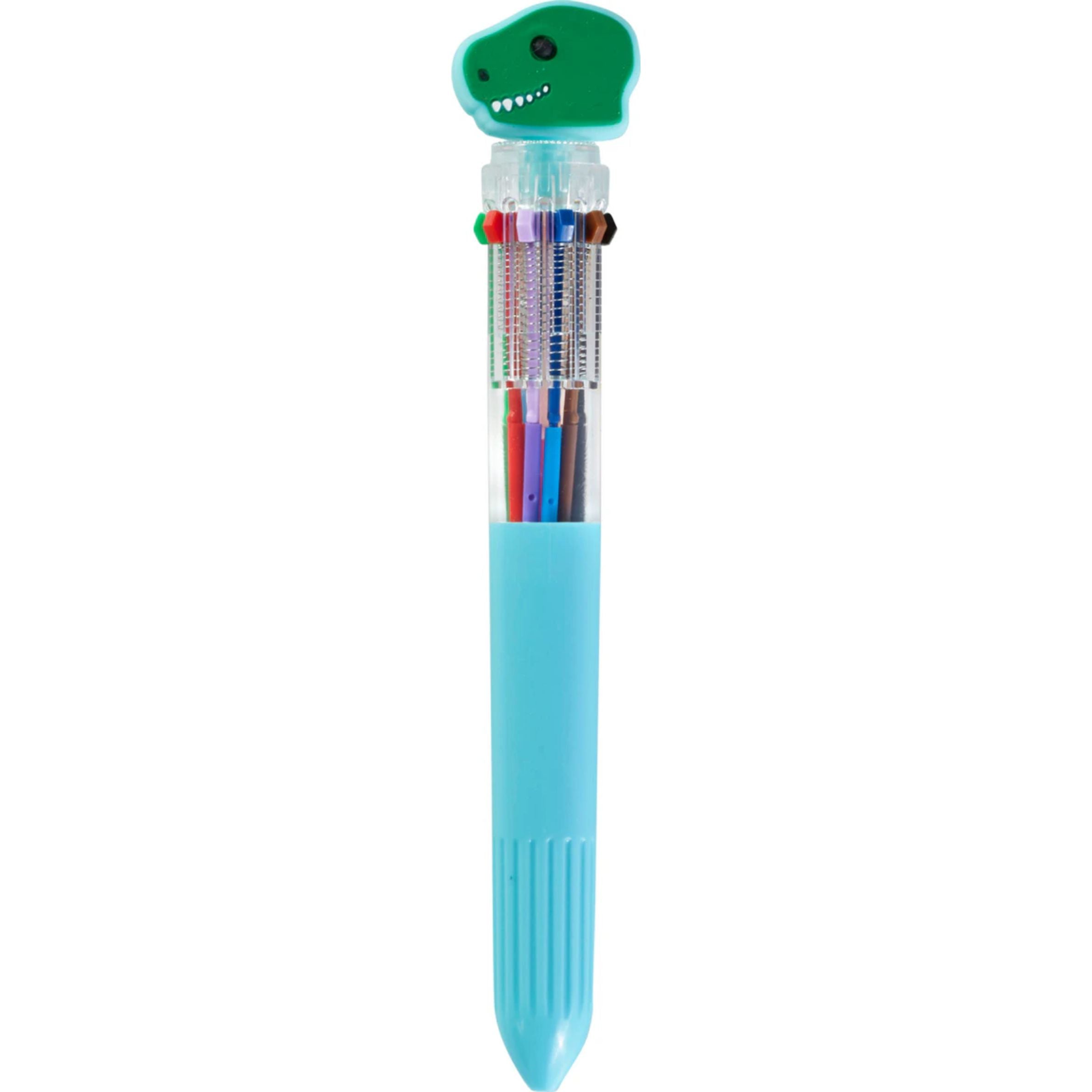 Kid Made Modern 10 Color Pen with Topper - Dino
