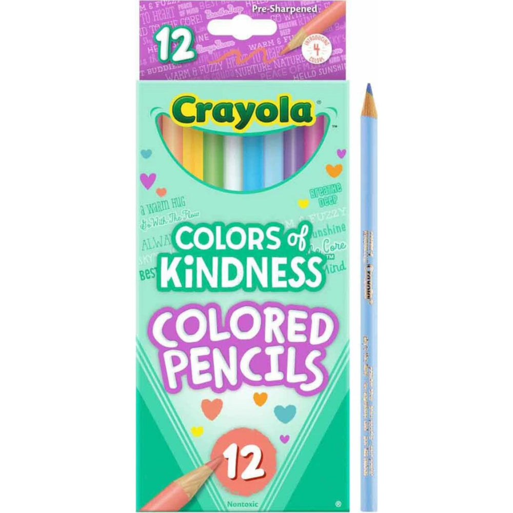 12 Ct Colors of Kindness Colored Pencils
