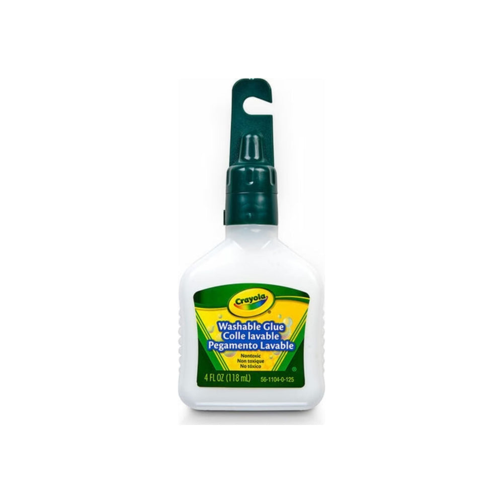 4oz Bottle Washable No-Run School Glue