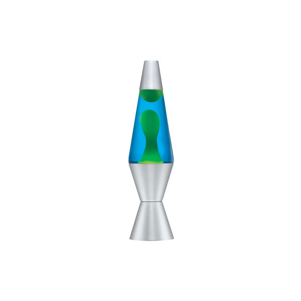 Lava Lamp - 14.5" Blue/Yellow