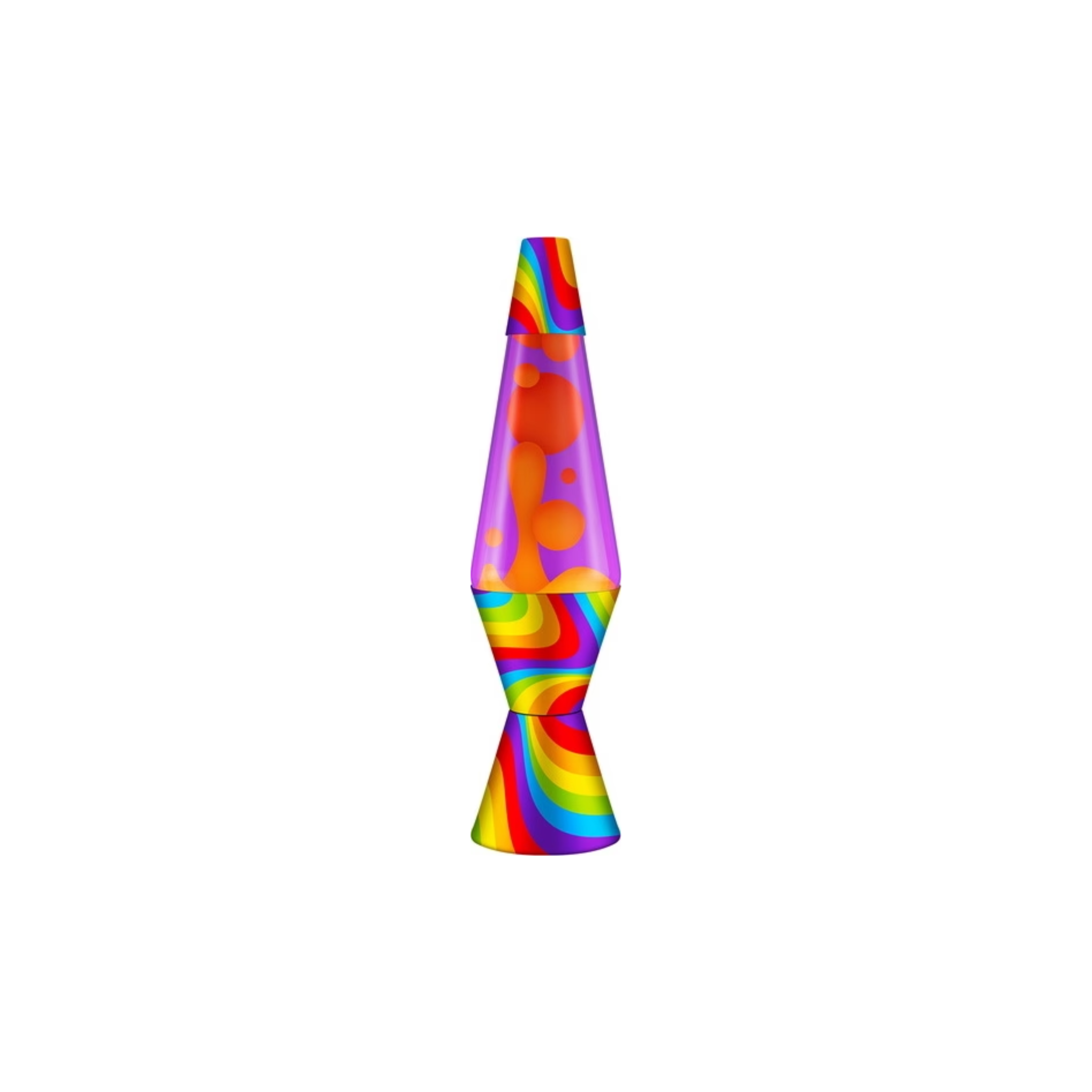 Lava Lamp Flowing Color Band 14.5"