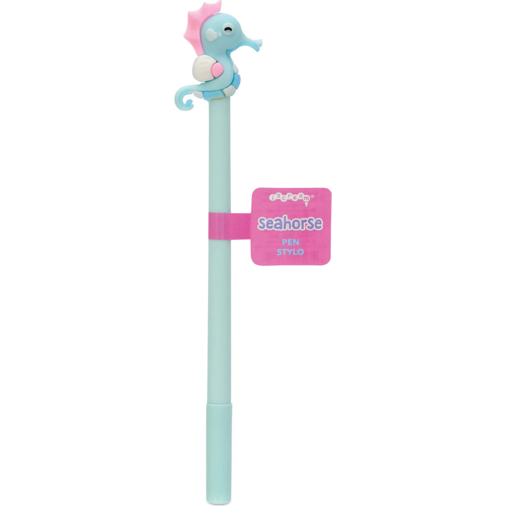 Blue & Pink Seahorse Pen (assorted)