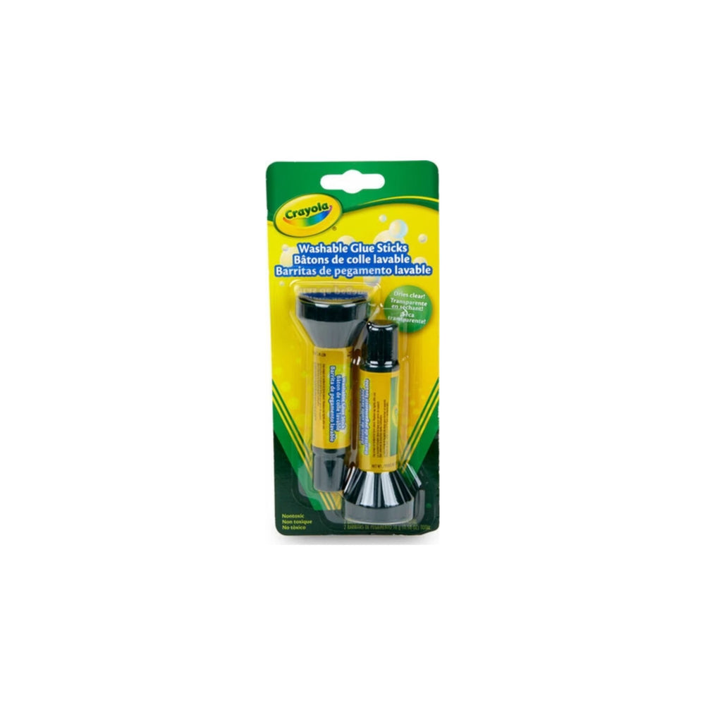 2 Pack 0.29oz Washable Glue Sticks