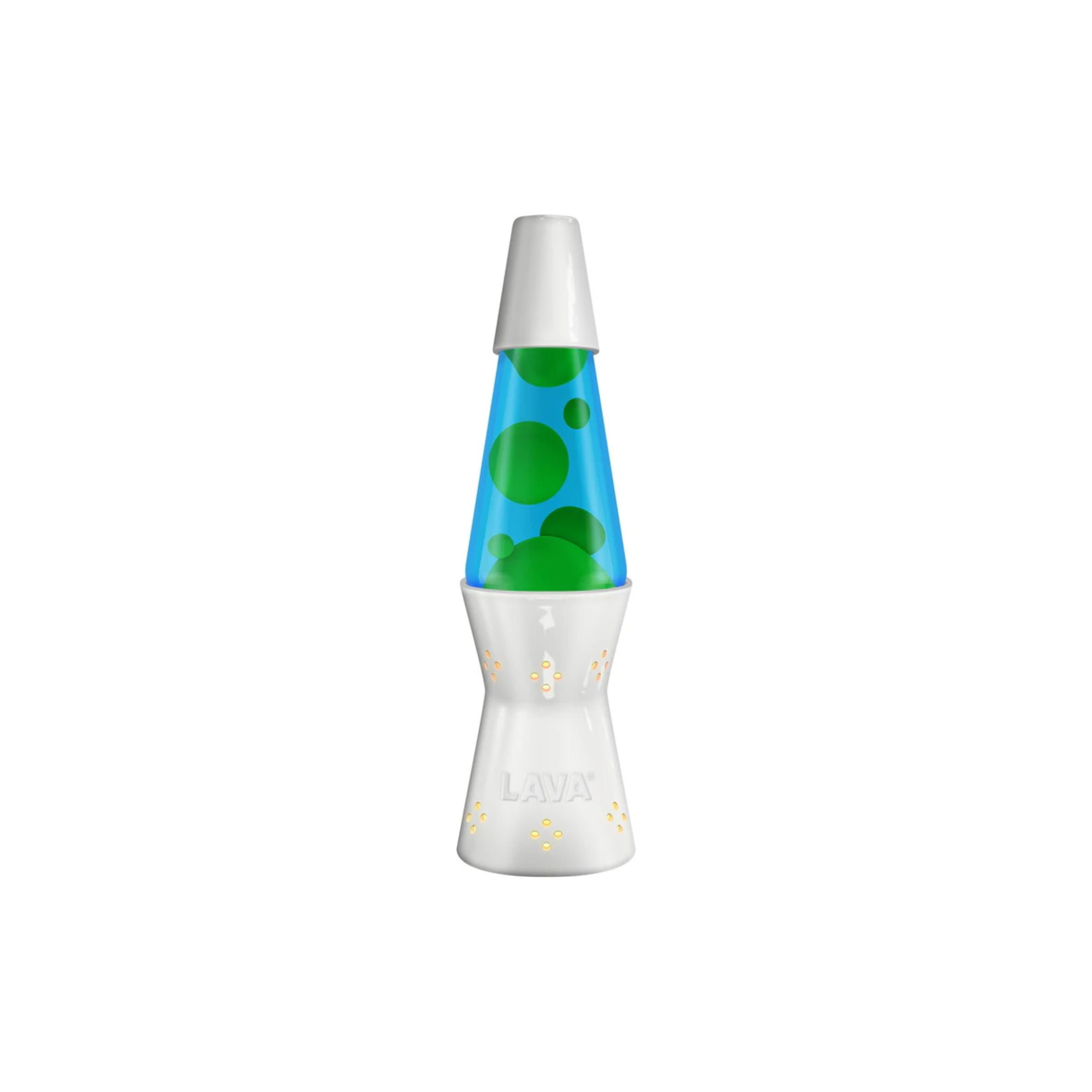 Lava Lamp Candle Light White, Yellow, Blue