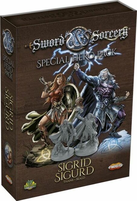 Sword and Sorcery: Thane/Skald (Sigrid/Sigurd) Hero Pack