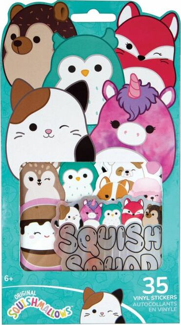 Squish 35 Vinyl Stickers Pack