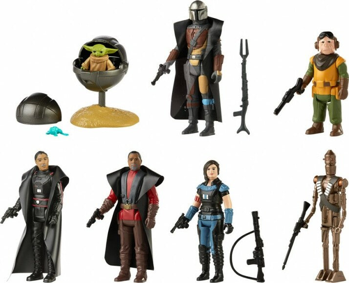 Star Wars BK Ser Mandalorian Retro Assortment (sold separately)