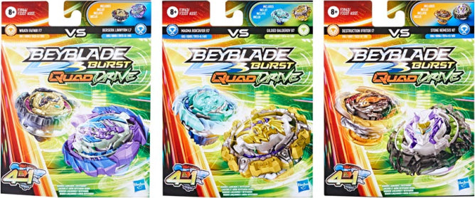 Beyblade - QuadDrive Dual Packs