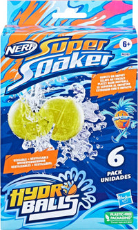 Nerf - Super Soaker - Hydro Ball 6 Pack