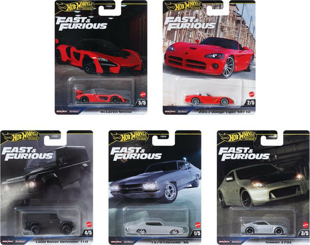 Hot Wheels: The Fast and the Furious Themed (assorted)
