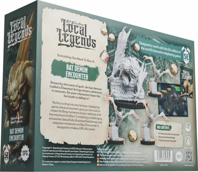 Epic Encounters: Local Legends Diaemus Bat Demon