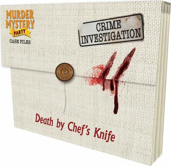 Murder Mystery Party Case Files: Death by Chef's Knife