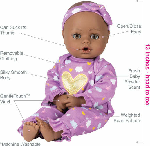 Playtime Baby Purple Dreams 13"