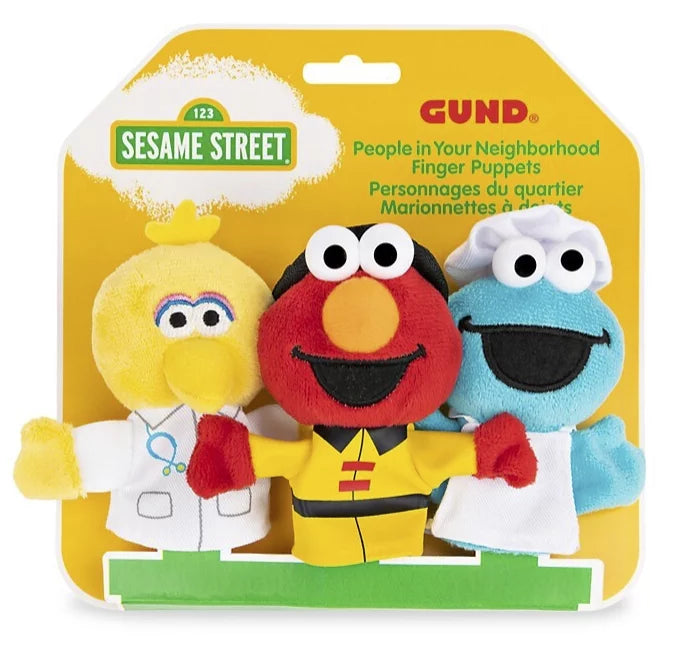 Sesame Street Neighborhood Finger Puppets