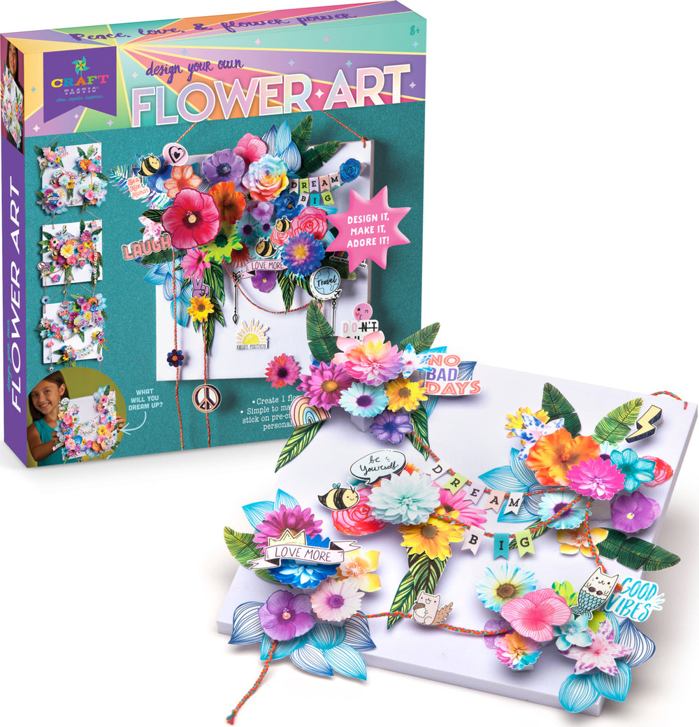 Craft-tastic DYO Flower Art