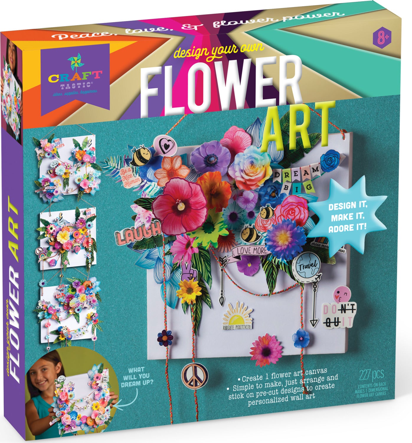 Craft-tastic DYO Flower Art