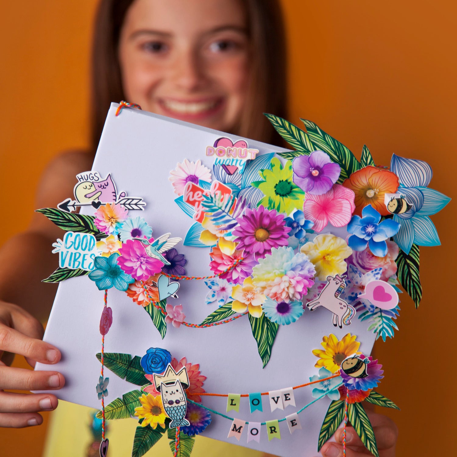 Craft-tastic DYO Flower Art