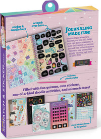 Craft-Tastic Scratch And Sticker Journal