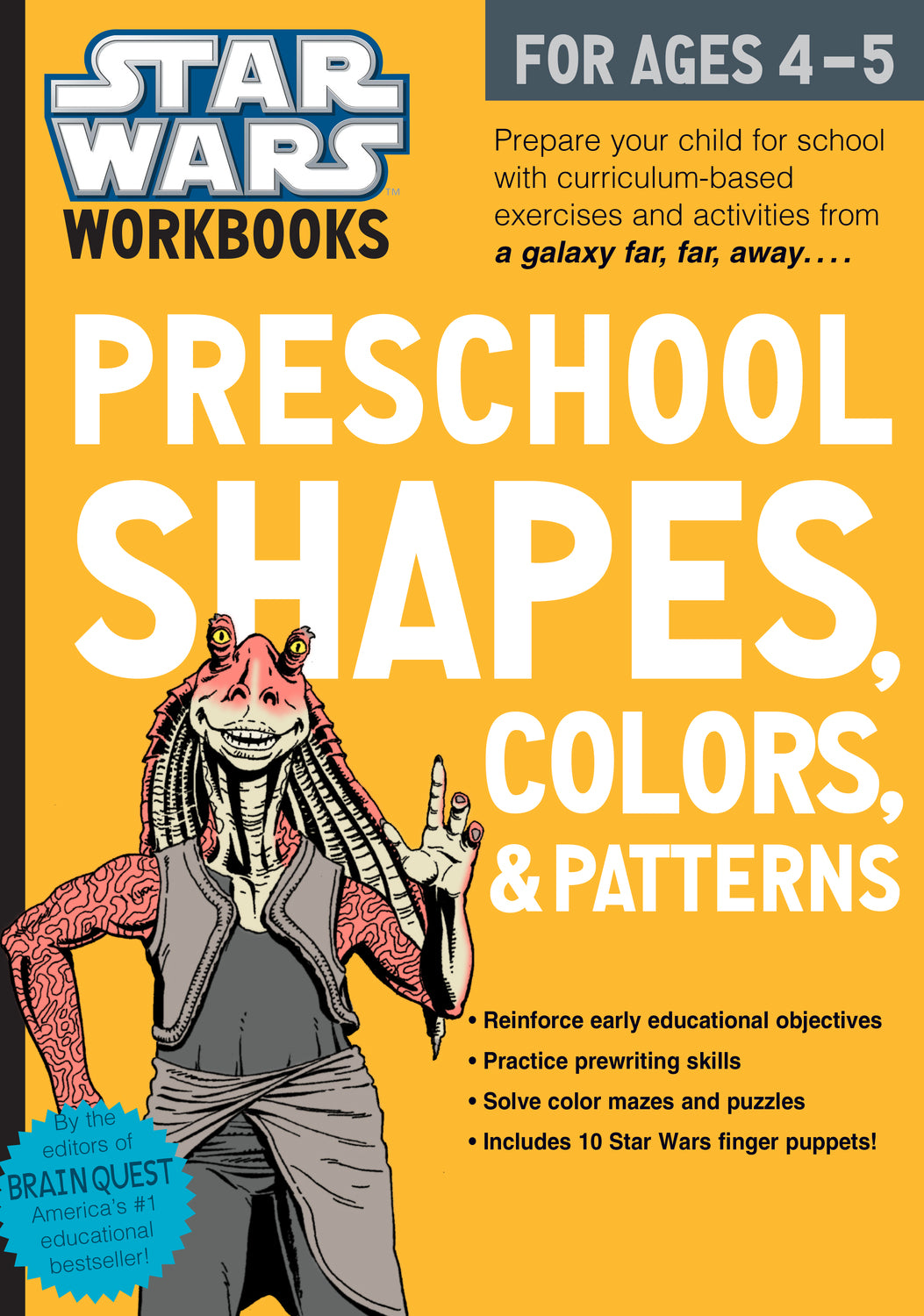 Star Wars Workbook: Preschool Shapes, Colors, and Patterns