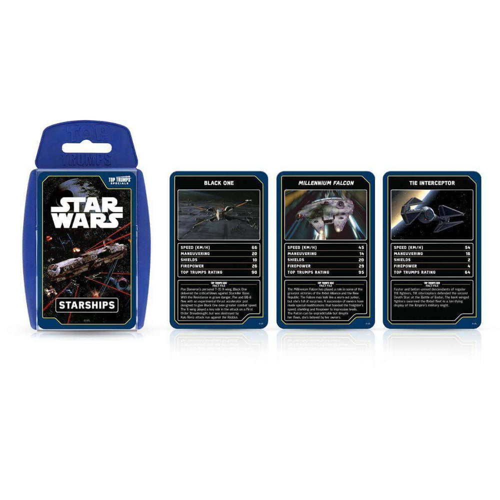Star Wars: Starships Top Trumps