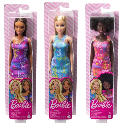 Barbie Floral Dress Doll (Assorted)