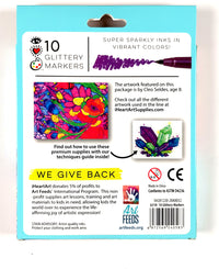 iHeart Art 10 Glitter Markers