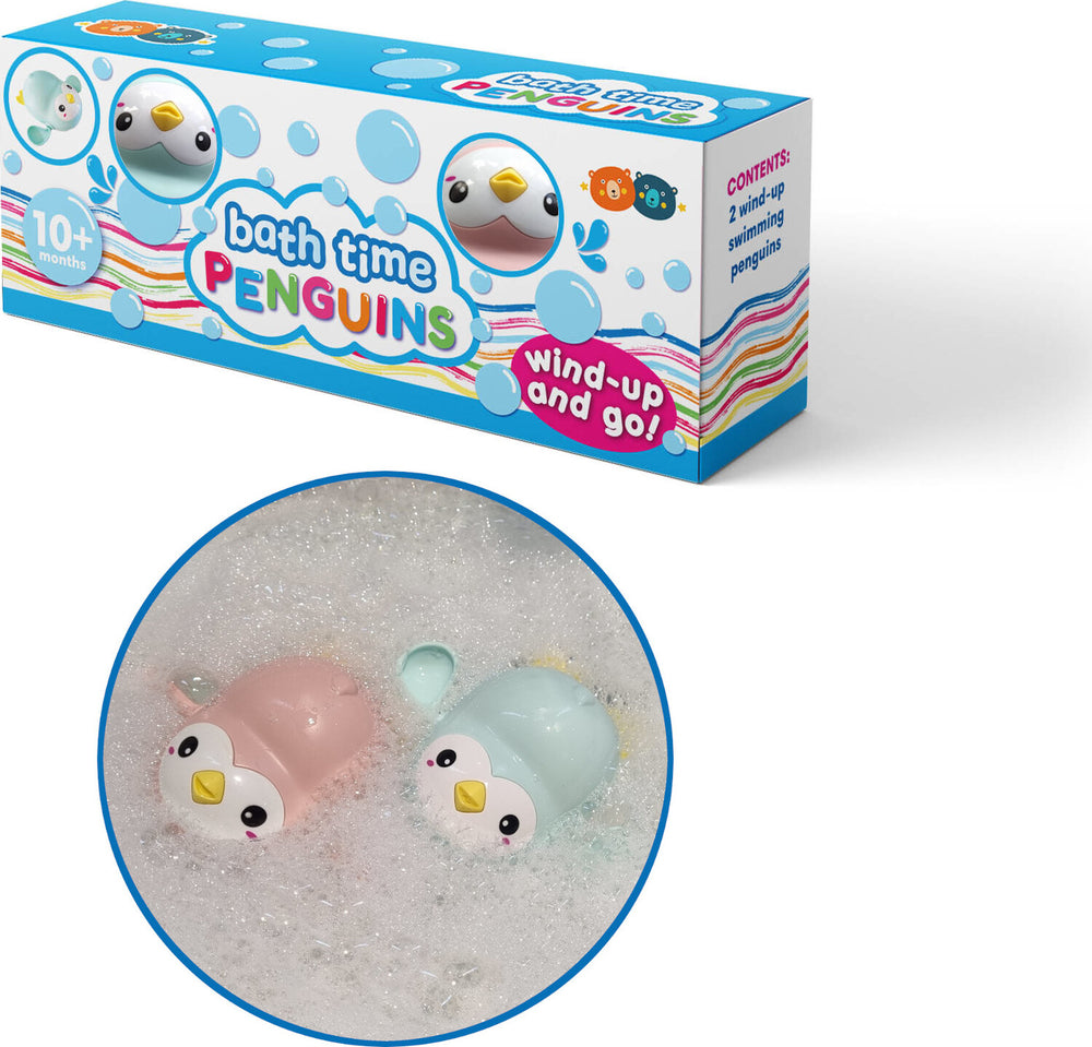 Bath Time Penguins
